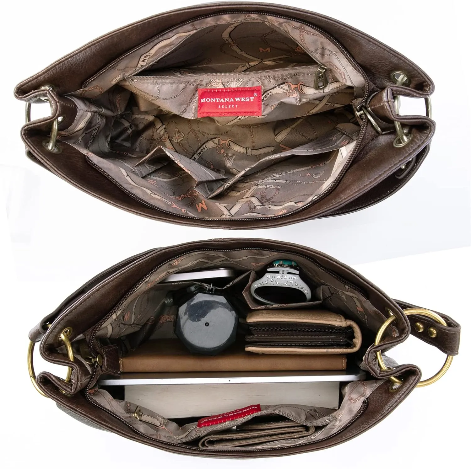 Montana West Purses for Women Hobo Shoulder Handbags with Zipper