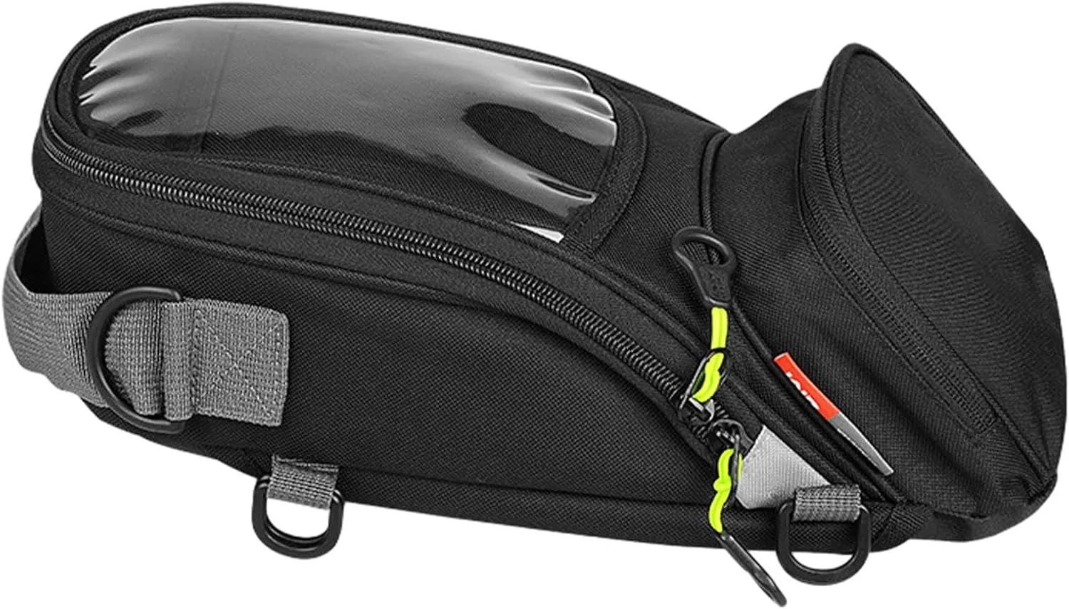 Motorcycle Tank Bag - Magnetic Motorbike Fuels Tank Bag, Waterproof Phone Pouch | Multifunctional Motorcycle Handbag with Touch Screen, Non Slip Compact Motorcycle Tail Bag for Riding and Travel