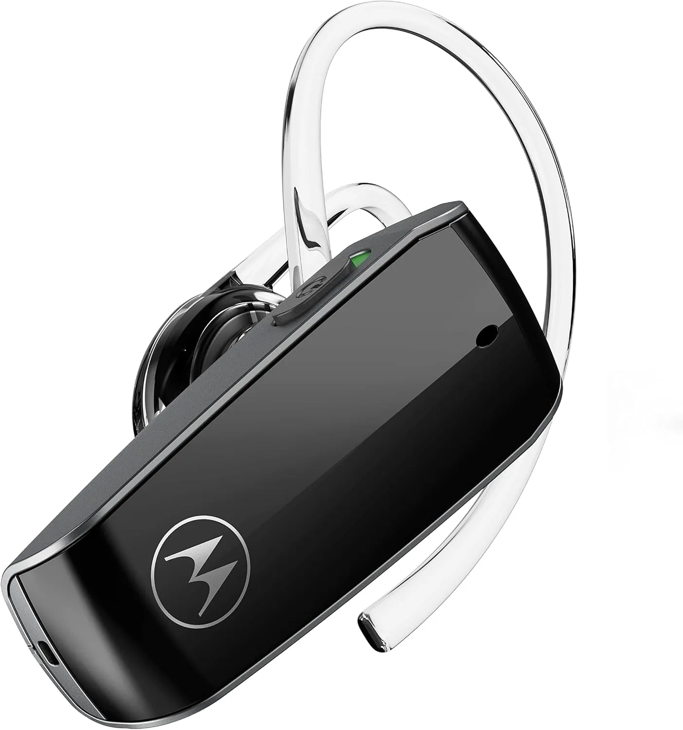 Motorola Sound HK385 Bluetooth Headset in-Ear Mono Bluetooth Earpiece with CVC Touch Control for Calls - IPX4 Sweat Resistant, Smart Touch/Voice Control, Noise Suppression Wireless Earpiece - Black
