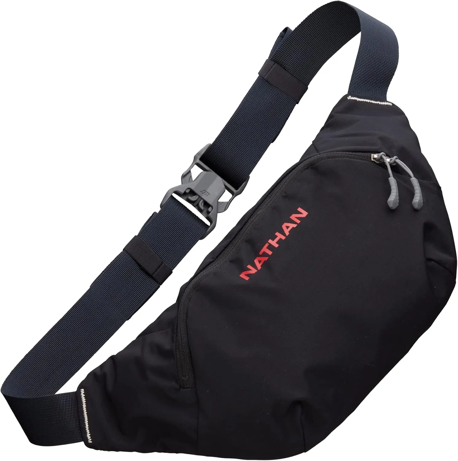 Nathan Limitless 2L Hydration Sling, Two Side Pockets & Small Zipper Stash Pocket for Essential Storage, Breathable & Moisture Wicking…