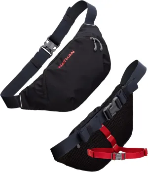 Nathan Limitless 2L Hydration Sling, Two Side Pockets & Small Zipper Stash Pocket for Essential Storage, Breathable & Moisture Wicking…