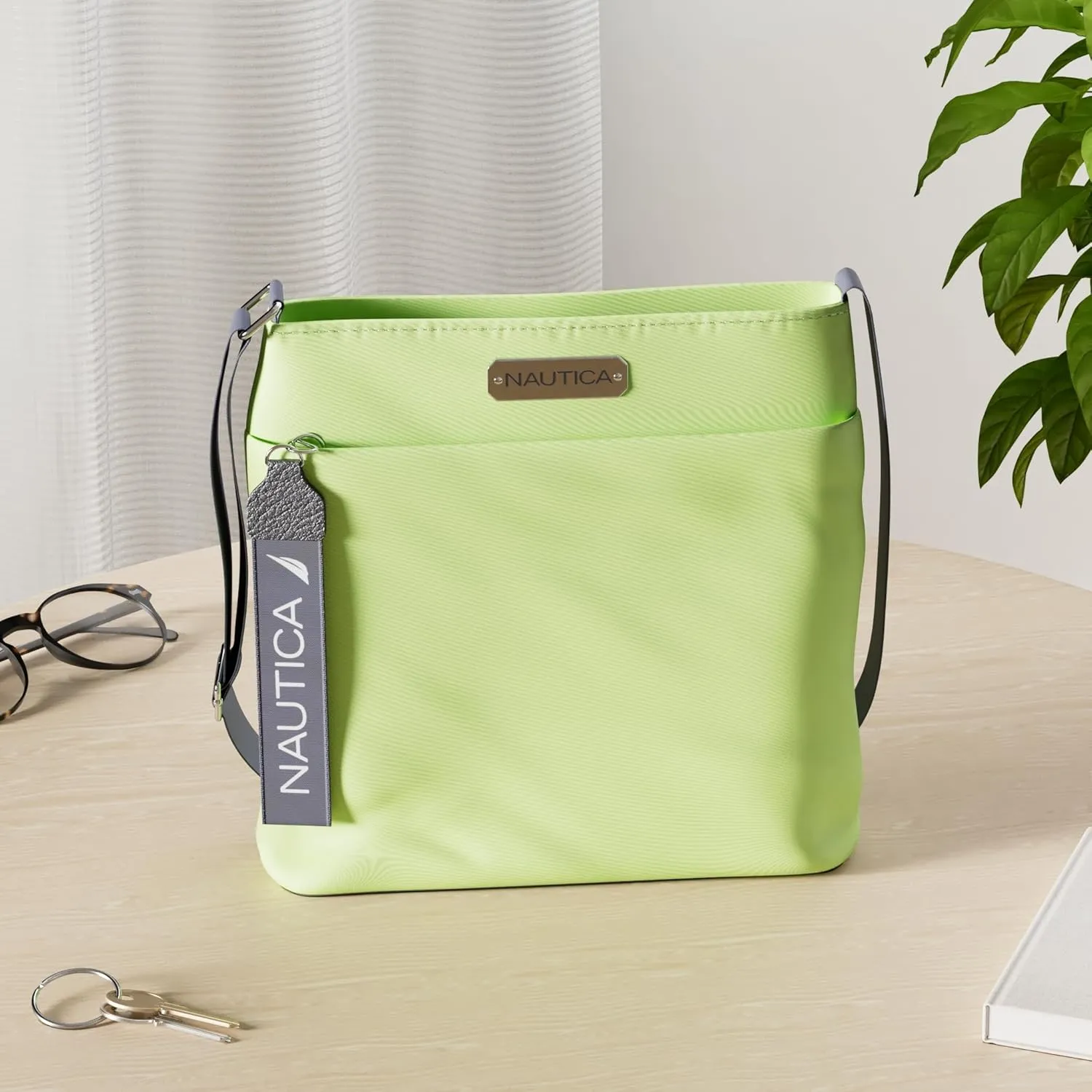 Nautica Diver Nylon Small Women's Crossbody Bag Purse with Adjustable Shoulder Strap