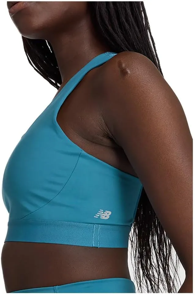 New Balance Women's Nb Sleek Medium Support Pocket Sports Bra