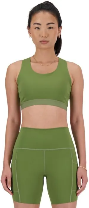 New Balance Women's Nb Sleek Medium Support Pocket Sports Bra