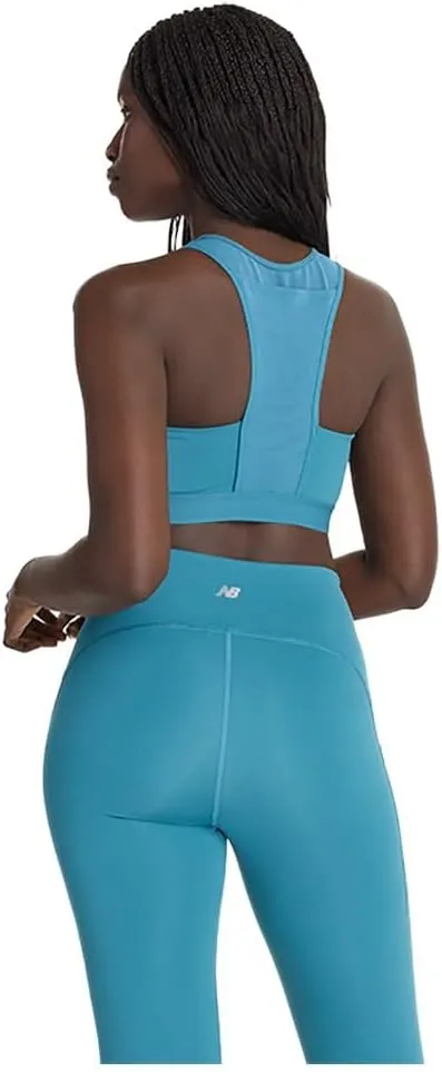 New Balance Women's Nb Sleek Medium Support Pocket Sports Bra