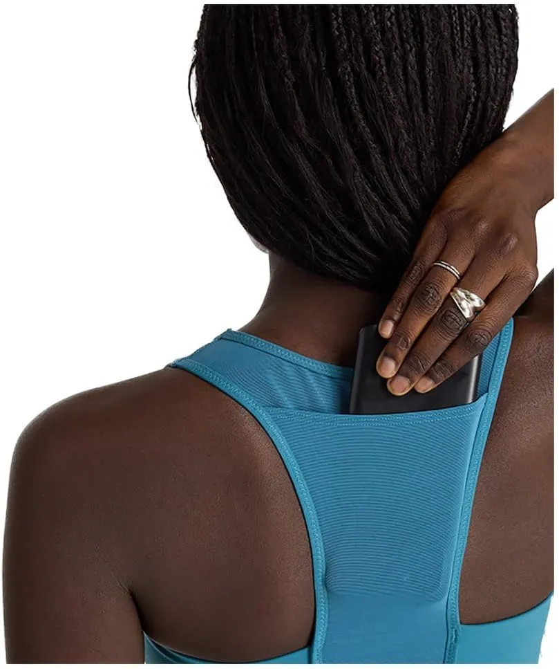 New Balance Women's Nb Sleek Medium Support Pocket Sports Bra