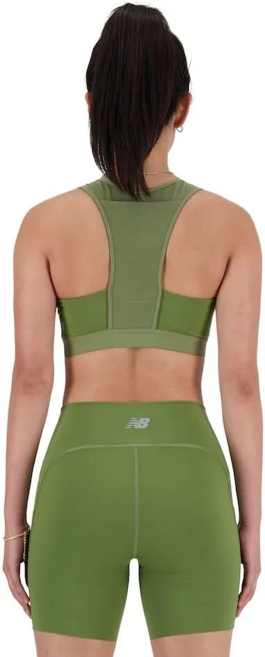 New Balance Women's Nb Sleek Medium Support Pocket Sports Bra