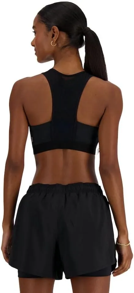 New Balance Women's Nb Sleek Medium Support Pocket Sports Bra