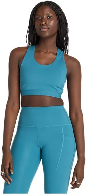New Balance Women's Nb Sleek Medium Support Pocket Sports Bra