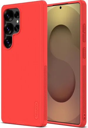 Nillkin for Samsung Galaxy S25 Ultra Case - Slim & Tough - S25 Ultra Case Pocket-Friendly, with Port Protection, Red