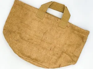 Non-Woven Jute Fabric Grow Bag with Handles, Biodegradeable Pot, 100% Natural Fiber, Breathable, Fast Root Growth, Available in 3 & 5 Gallon. (1, 5 Gallon)