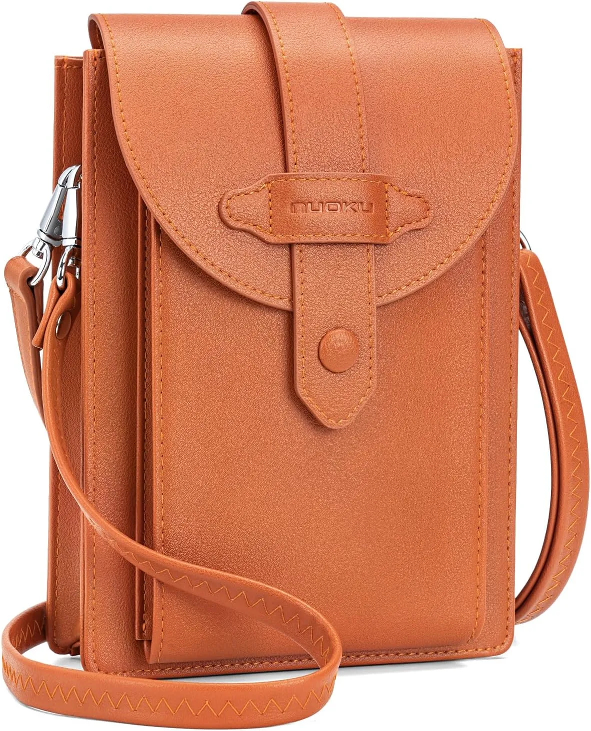 nuoku Small Crossbody Bags for Women with Elastic band Mini Cellphone Purse Designer Phone Bag with Sponge