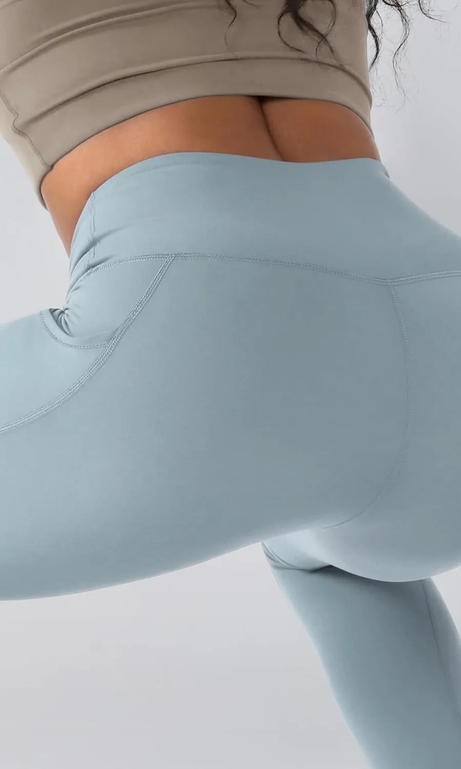 ODODOS ODTHERMAL Women's Fleece Lined Yoga Pants with Pockets - 25" / 28" High Waisted Warm Workout Leggings