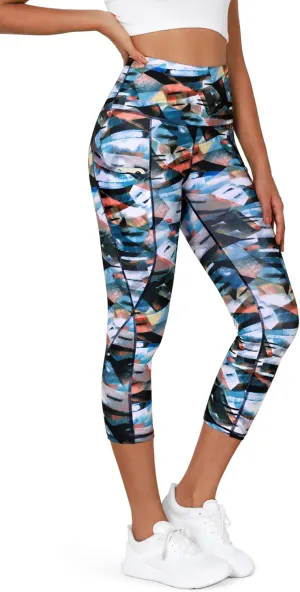 ODODOS Women's High Waisted Yoga Leggings with Pockets, Tummy Control Non See Through Workout Athletic Running Yoga Pants
