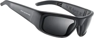 OhO Smart Glasses,Polarized Sunglasses with Bluetooth Speaker,Athletic/Outdoor UV Protection and Voice Control,Unisex(Grey Lens)