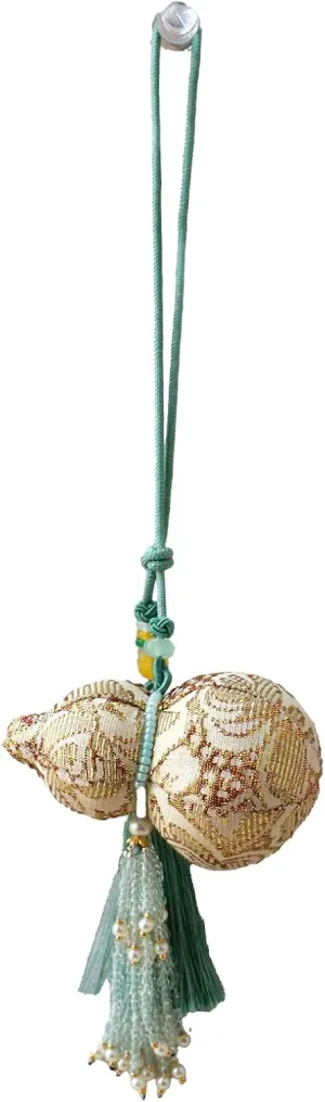 Ornament Car Interior Accessories for Hyundai Azera Grandeur MK4-TG 2005-2011,Pure Hand-Woven A Mysterious Gift from The East,Beautiful Exquisite Hanging Or bagleather Bag Charm