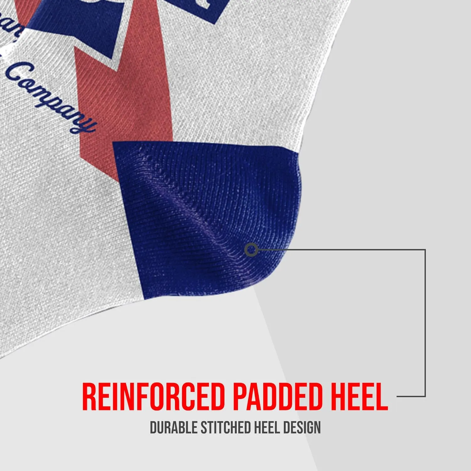 Pabst Blue Ribbon Funny Socks - Unisex Beer Socks For PBR Fans, Fun Silly Socks, Cool Novelty Socks, Comfortable Crew Socks