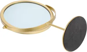 PartyKindom Rotary Makeup Mirror Elegant Standing Vanity Mirror for Women for Dressing Tables and Bedrooms Durable Lightweight Reflection for Makeup and Grooming