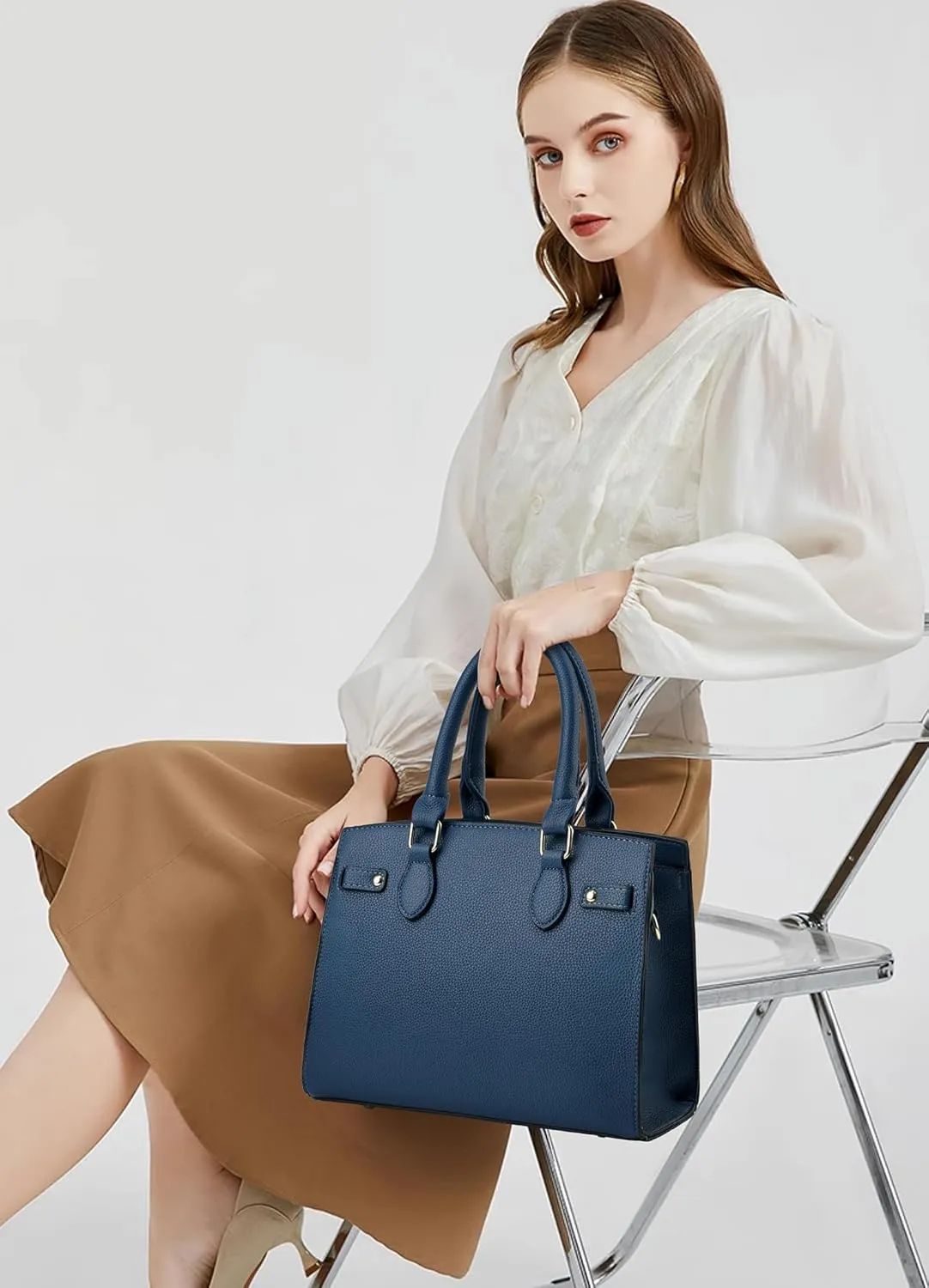 Purses and Handbags for Women Satchel Fashion Ladies Top Handle Shoulder Tote Bags