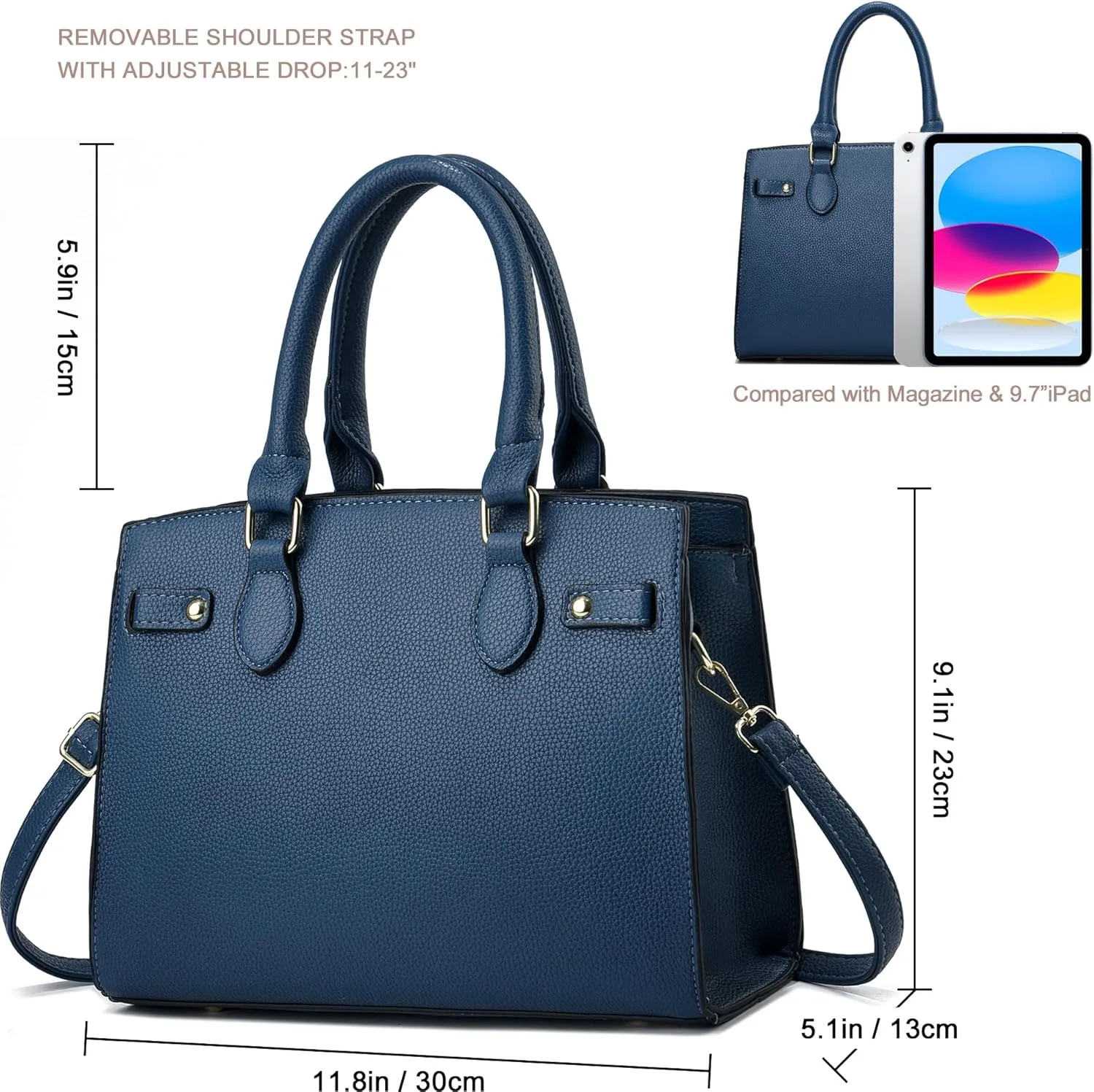 Purses and Handbags for Women Satchel Fashion Ladies Top Handle Shoulder Tote Bags