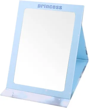 Qtqgoitem Paper Coated Women Lady Square Shaped Folding Makeup Dress Up Cosmetic Mirror Blue (Model: 1b7 e88 97b 5e7 77a)