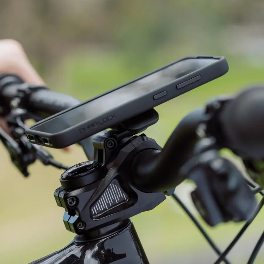Quad Lock Stem Cap Mount (Adjustable) Bike Kit with Galaxy S23 MAG Phone Case