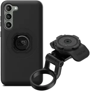 Quad Lock Stem Cap Mount (Adjustable) Bike Kit with Galaxy S23  MAG Phone Case