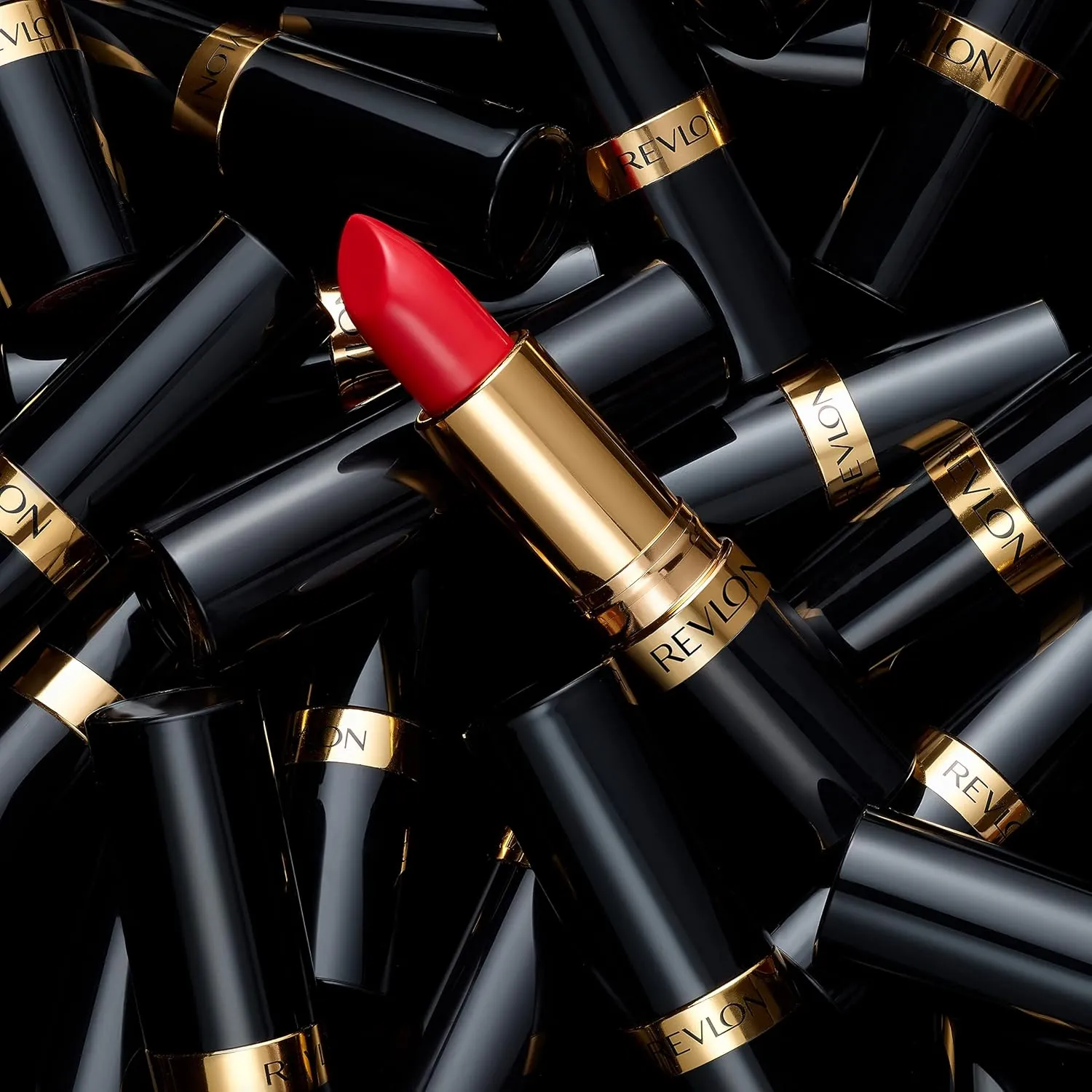 Revlon Super Lustrous Lipstick, Creamy Formula For Soft, Fuller-Looking Lips, Moisturized Feel, Abstract Orange (026), 0.15 oz