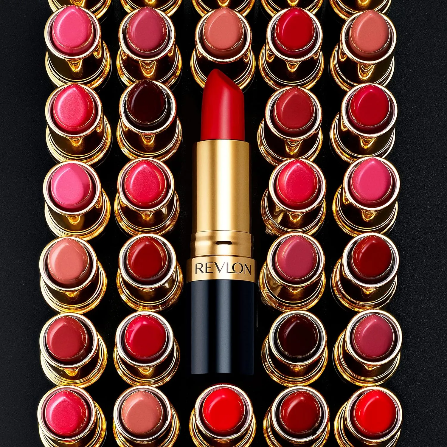 Revlon Super Lustrous Lipstick, Creamy Formula For Soft, Fuller-Looking Lips, Moisturized Feel, Abstract Orange (026), 0.15 oz