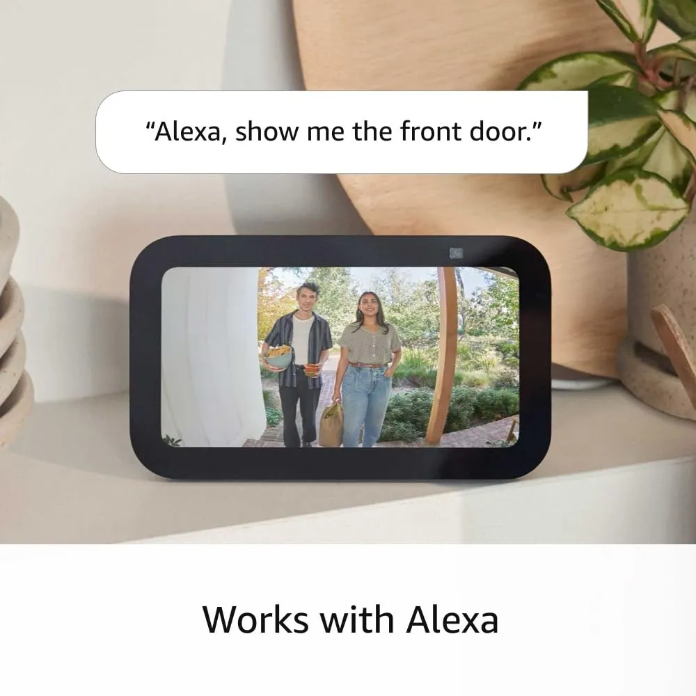 Ring Battery Doorbell, Head-to-Toe Video, Live View with Two-Way Talk, and Motion Detection & Alerts (2024 release), Satin Nickel