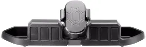 Rugged Ridge Phone Holder w/ Switch Pods for Jeep Wrangler/Gladiator | Thermoplastic Olefin (TPO), Black | 13551.39 | Fits 2018-2025 Jeep Wrangler JL; 2020-2025 Jeep Gladiator JT
