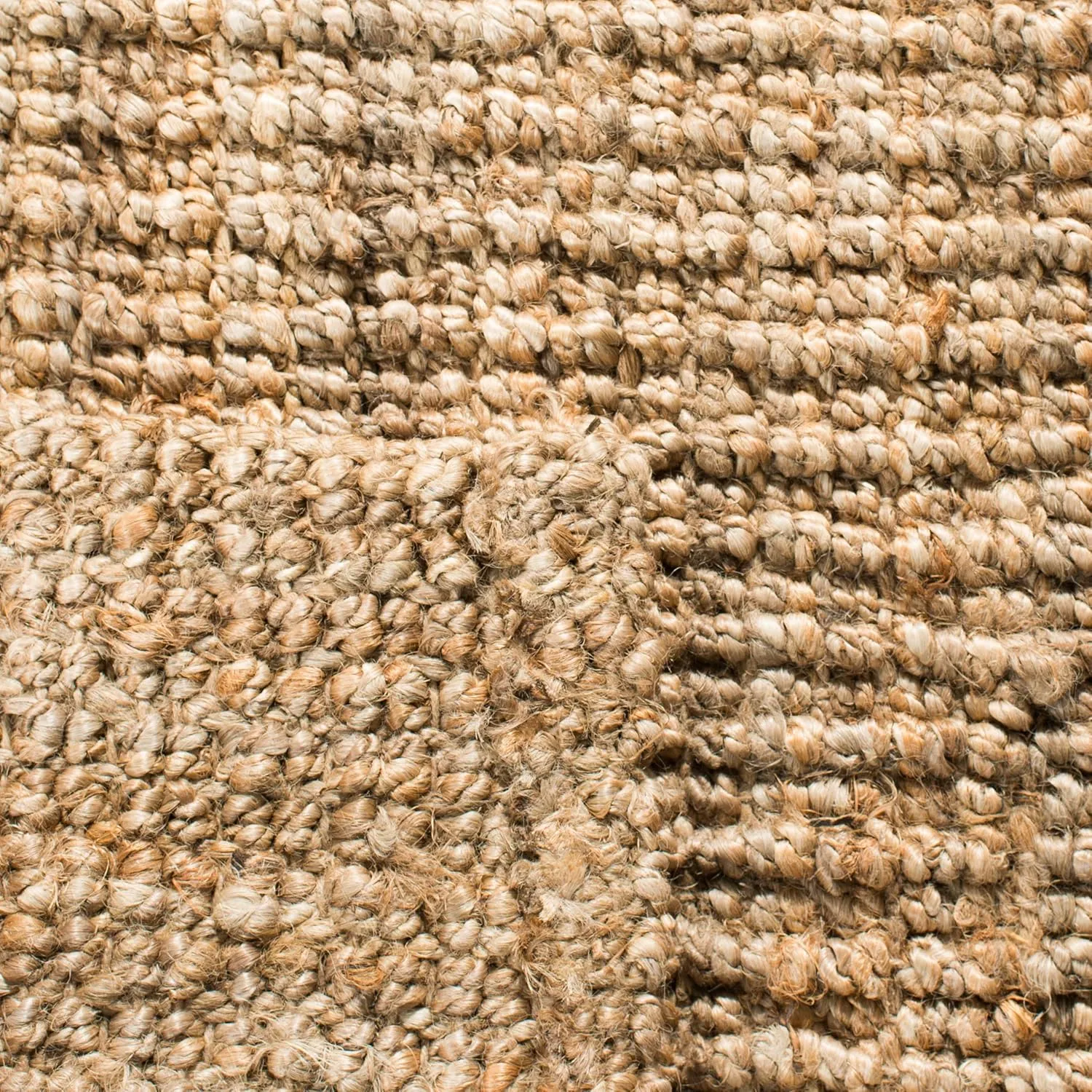 SAFAVIEH Natural Fiber Collection Area Rug - 8' x 10', Natural, Handmade Chunky Textured Jute 0.75-inch Thick, Ideal for High Traffic Areas in Living Room, Bedroom (NF447A)