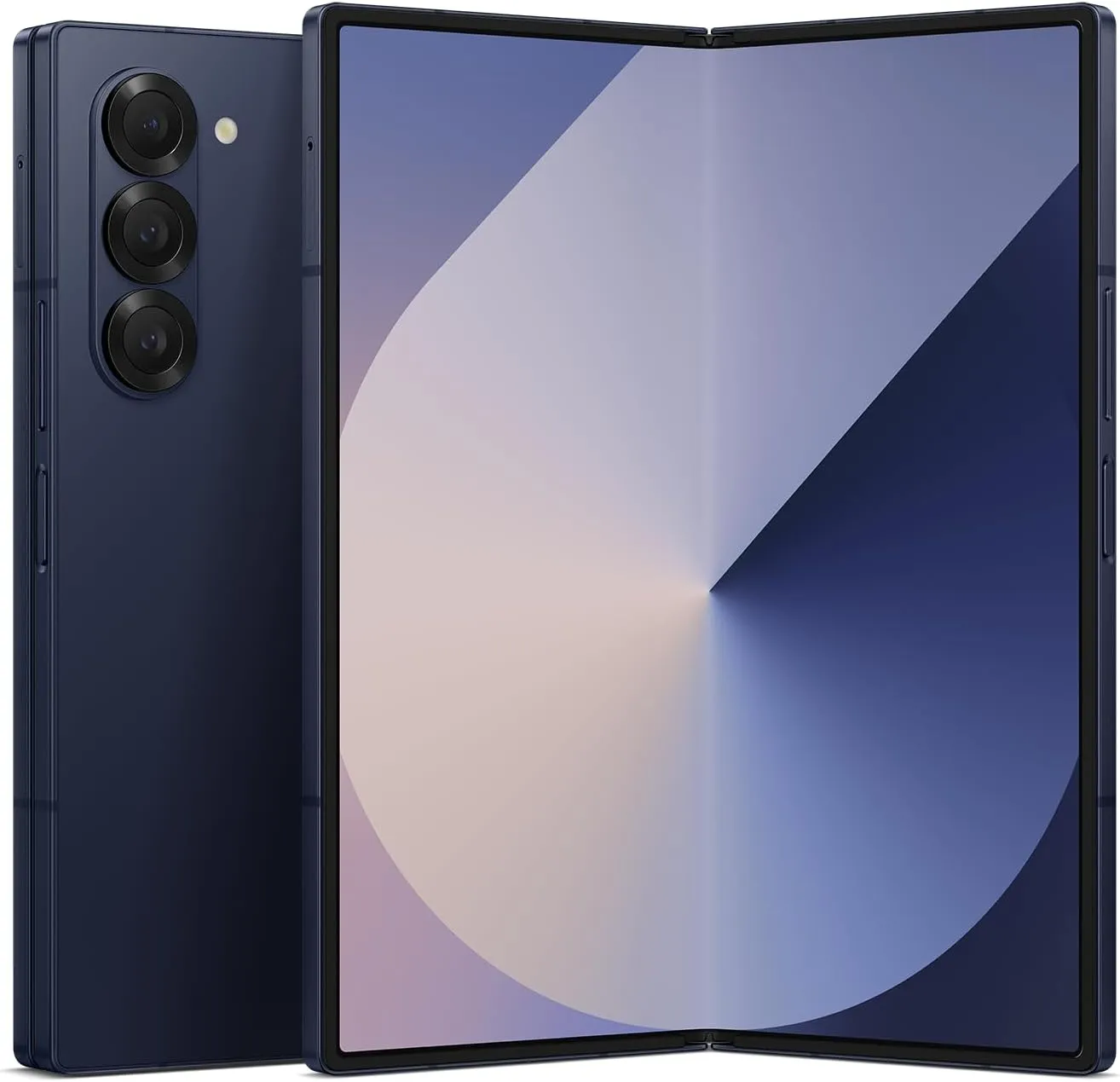 SAMSUNG Galaxy Z Fold 6 AI Cell Phone, 256GB Unlocked Android Smartphone, Circle to Search, Handsfree Live Interpreter, AI Photo Edits, Large Screen, 2024, US 1 Yr Manufacturer Warranty, Navy