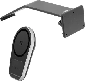 Scosche ProClip Center Dash Phone Mount Compatible with J eep Wrangler JL 2018-2023 & J eep Gladiator 2020-2023 with MagicMount™ Pro Charge5 Phone Mount Bundle