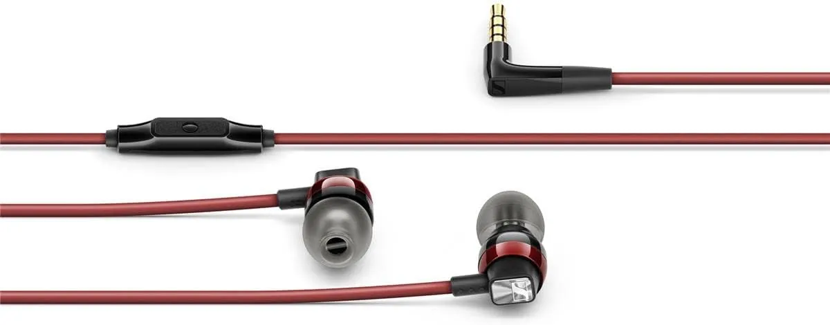 Sennheiser CX 300S In Ear Headphone with One-Button Smart Remote - Red