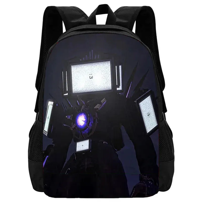 Skibidi Toilet School Bags Titan Speakerman Children's Backpack Boy School Bag For Teenage kids Backpack Anime Travel Backpack