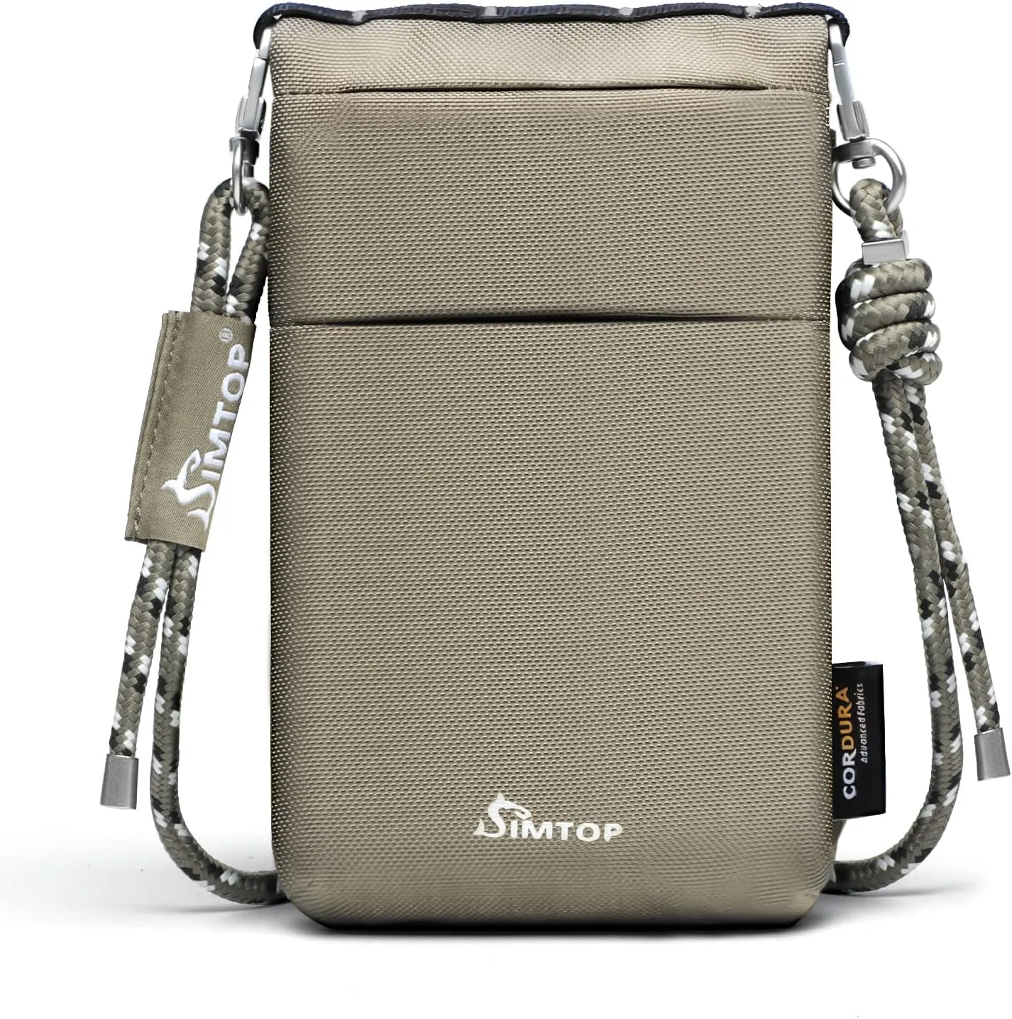 Small Crossbody Bag Cell Phone Bag - RFID Anti - Theft Sacoche, CORDURA Lightweight Water-Resistant Fits Phone Keys And More