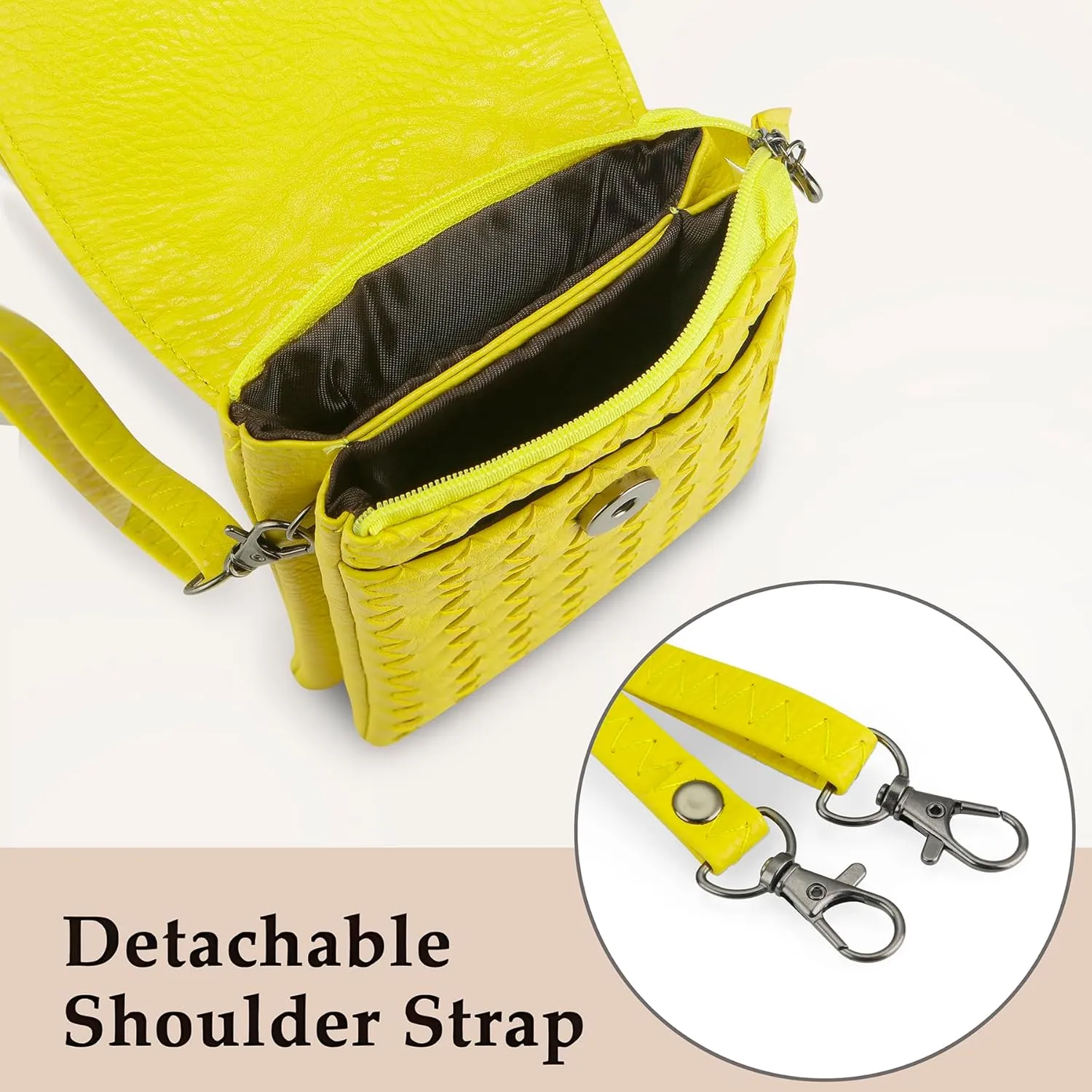 Small Crossbody Bags for Women Small Purses Woven Cell Phone Purse Travel Purse Wallet Phone Purses