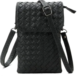 Small Crossbody Bags for Women Small Purses Woven Cell Phone Purse Travel Purse Wallet Phone Purses