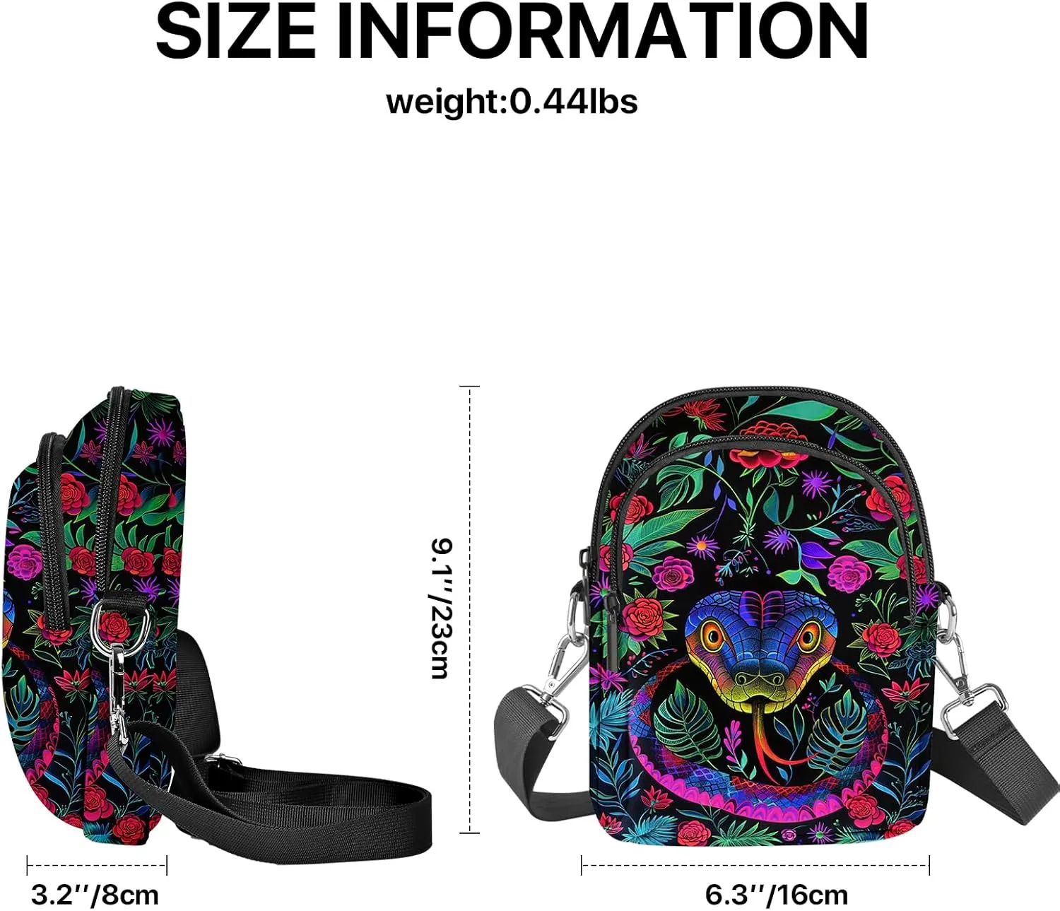 Small Crossbody Bags for Women Waterproof Cell Phone Bag Wallet Purse with Card Slots Adjustable Strap