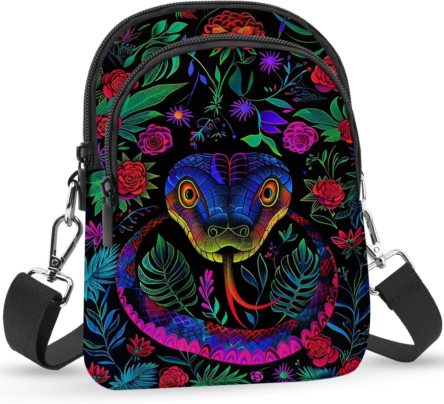 Small Crossbody Bags for Women Waterproof Cell Phone Bag Wallet Purse with Card Slots Adjustable Strap