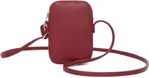 Small Crossbody Purse Zipper Cell Phone Bag Mini Shoulder Purse Wallet Smart Phone Wallet with Credit Card Solts