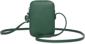 Small Crossbody Purse Zipper Cell Phone Bag Mini Shoulder Purse Wallet Smart Phone Wallet with Credit Card Solts