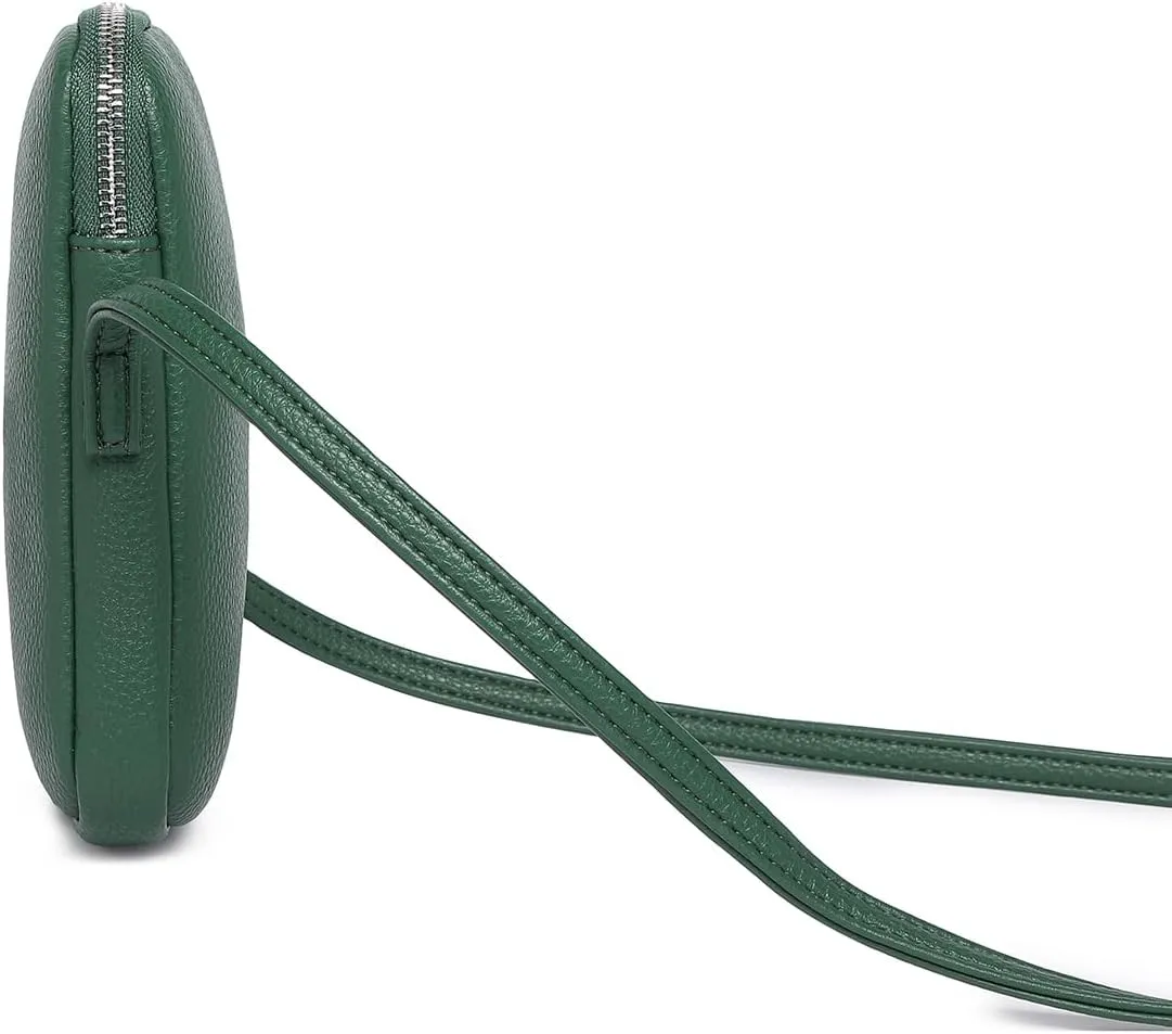 Small Crossbody Purse Zipper Cell Phone Bag Mini Shoulder Purse Wallet Smart Phone Wallet with Credit Card Solts