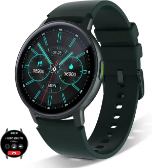 Smart Watches for Men Women with Answer/Make Calls, 1.3" AMOLED Smartwatch for Android/iOS Phones, IP68 Waterproof Fitness Watch with Heart Rate/Blood Oxygen/Sleep Monitor
