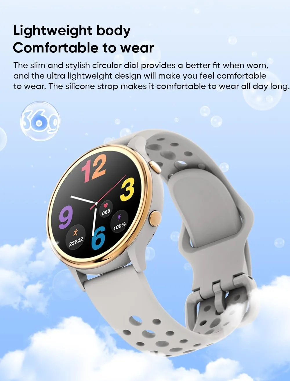 Smart Watches for Women, Fitness Tracker with Heart Rate & SpO2 Monitor, IP67 Waterproof Activity Tracker for Men & Women, Smart Sports Watch for Android & iOS (Purple)