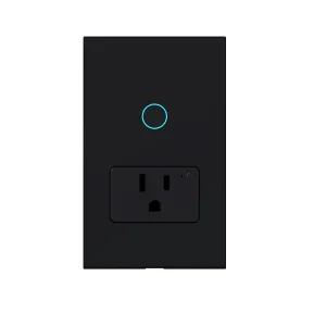Smart WiFi Light Switch, No Hub Required, Compatible with Alexa and Google Assistant, Single Pole, White (Black-one), ky-861 2