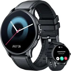 Smartwatch for Men Android Fitness Watch: 1.43" AMOLED Smart Watches for Men with Bluetooth Call Answer IP68 Waterproof Activity Tracker 120  Sports Modes Sleep Heart Rate Monitor Watch for iOS Phones