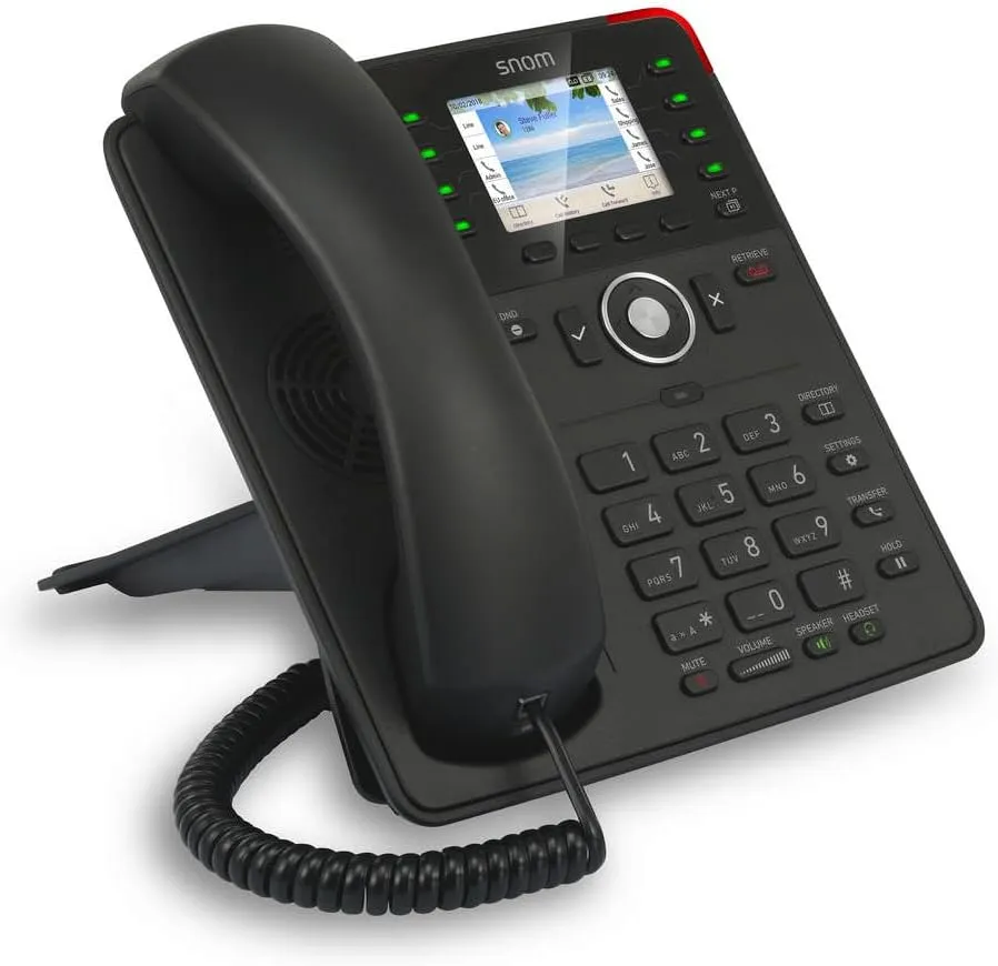 Snom D735 Desk IP Phone (Power Adapter NOT Included)