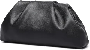 Soft PU Leather Clutch Purses for Women Formal Elegant Luxurious Evening Bag